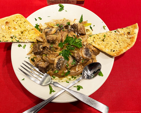 Mushroom Pasta